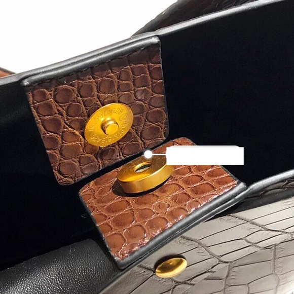 🔄🆕 CAIRO Crocodile Bucket Bag Set - Picture 6 of 6